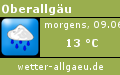 aktuelles Wetter im Oberallg�u