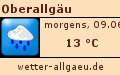 aktuelles Wetter Oberallg&auml;u