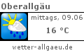mehr Wetter aus dem Oberallg�u