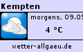Wetter Kempten